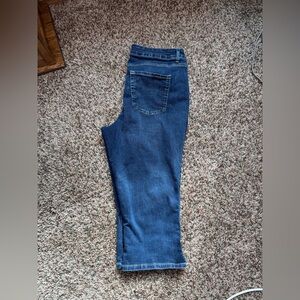 Maurices Classic Blue Denim Capris Jeans